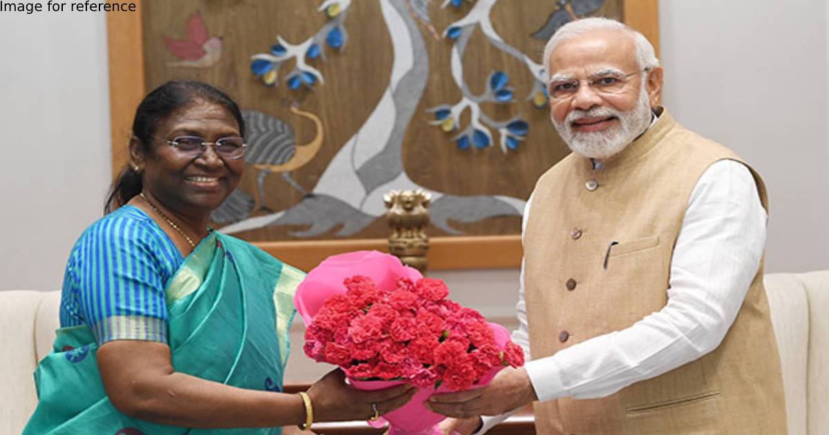 PM Modi meets NDA Presidential candidate Murmu, says nomination lauded by all